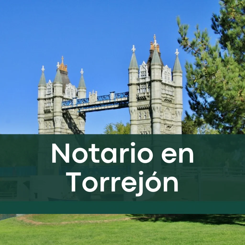 Notario en Torrejón de Ardoz