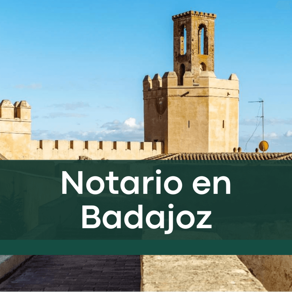 Oficina notarial en Badajoz