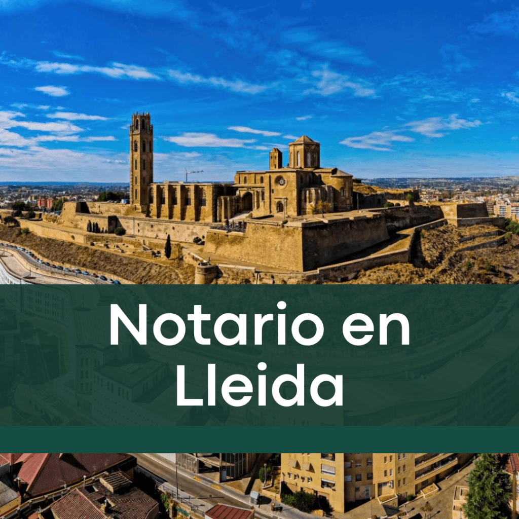 Trámites notariales en Lleida